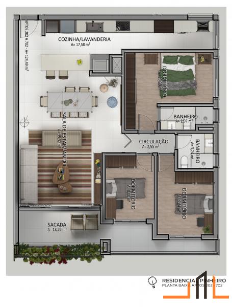 APARTAMENTO APT1027614