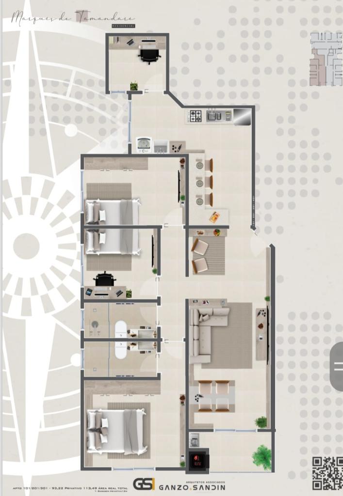 APARTAMENTO APT55417G