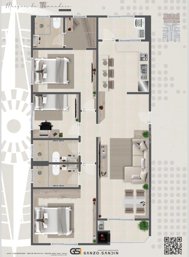 APARTAMENTO APT55417G