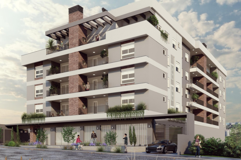 APARTAMENTO NA PLANTA - Vila Lenzi, Nova Prata - RS